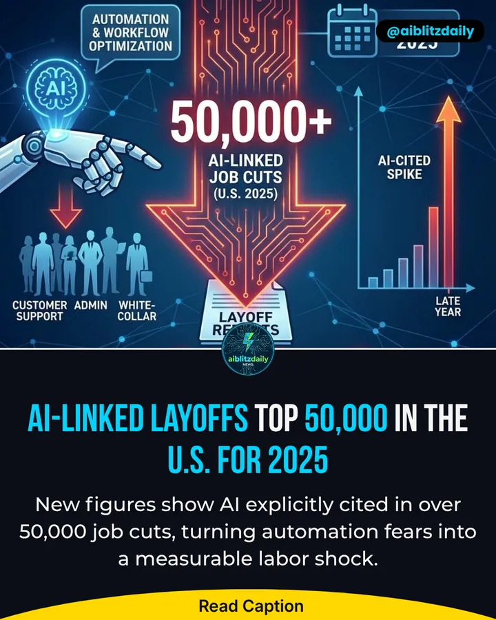 AI-linked layoffs in the U.S.