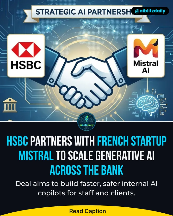 HSBC partners with Mistral